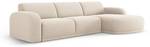 Ecksofa ERIN 4 Sitzplätze Beige