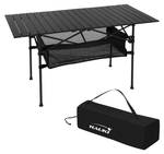 Campingtisch aus Aluminium Schwarz