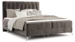 Boxspringbett Aggaz Braun - Breite: 200 cm