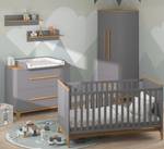 Set de chambre denfant Malia 38273 Gris - Chêne