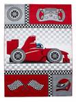 Tapis enfant KID RACE 120x170 rouge 120 x 170 cm