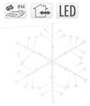 Weihnachtsdeko Schneeflocke LED