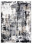 Tapis Poli 8820a Abstraction Gris Gris - Matière plastique - Textile - 160 x 1 x 220 cm
