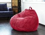 Pouf "Scoop" 90x110cm - velours côtelé Rouge