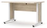 Bureau Prisme B Marron - En partie en bois massif - 120 x 74 x 80 cm