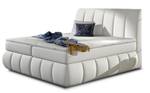 Box Spring Lit Florence Blanc