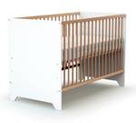 Lit bébé GAVROCHE Blanc - Bois manufacturé - 64 x 83 x 123 cm