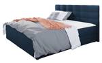 Boxspringbett Fado II Nachtblau - Breite: 145 cm