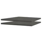 Tablette 45 cm SKØP Anthracite - Lot de 2 - Anthracite - Lot de 2