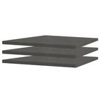 Tablette 45 cm SKØP Anthracite - Lot de 3 - Anthracite - Lot de 3