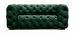 Chesterfield Sofa 2-Sitzer Grün