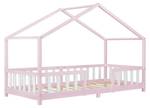 Kinderbett Treviolo Pink - 96 x 138 x 207 cm