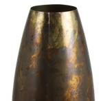 Vase Lawas Doré - Métal - 22 x 45 x 22 cm