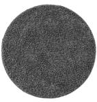 Tapis à poils longs Soho Gris - Diamètre : 80 cm