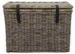 Accessoire de rangement NEFTA Lot de 2 Gris - Fibres naturelles - 45 x 55 x 80 cm