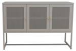 Sideboard Sund Grau - Metall - 120 x 80 x 40 cm