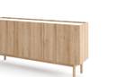 Sideboard BOHO SB144 3D Beige - Holzwerkstoff - Kunststoff - 144 x 68 x 37 cm