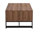 Couchttisch CARATANA Braun - Holzwerkstoff - 60 x 40 x 120 cm