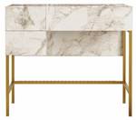 Console VOYAGE CONT88 Gris - Bois manufacturé - Matière plastique - 88 x 76 x 44 cm