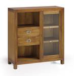 VITRINE AUS HOLZ BRAUN 90 90 35 X X