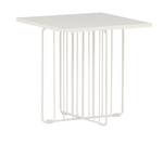 Table basse DAYTON CT40 Blanc - Bois manufacturé - 40 x 40 x 40 cm