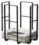 Zeitungsständer NEWS RACK TOWER Schwarz