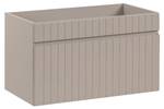 Armoire sous lavabos ICONIC CUW80 1D Beige