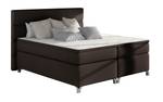 Boxspringbett ELEGANCE Bronze - Breite: 160 cm