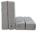 Sofa Klappbett 2Pl. Schaum 133x190 Grau - Textil - 133 x 68 x 67 cm