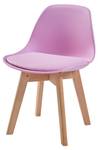 Set de 2 chaises pour enfants Elvdal Rose foncé