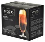 Krosno Elite Verres à bière blanche Verre - 8 x 22 x 8 cm