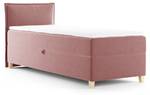 Boxspringbett Fren Mini Pink - Breite: 93 cm