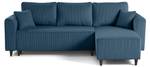 Ecksofa SAPHIR Blau