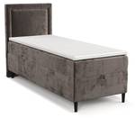 Boxspringbett Alma Braun - Breite: 100 cm - H3