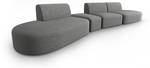 modulares Sofa SHANE 6 Sitzplätze Schiefergrau