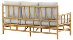 Gartensofa Cane Rattan - 180 x 88 x 77 cm