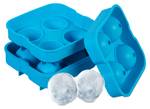 Eiswürfelform Silikon 2er Set Blau