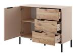 Sideboard RAVIN Beige - Eiche Hell