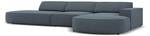 Ecksofa JODIE 4 Sitzplätze Blau