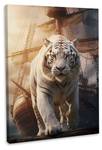 Leinwandbild White Tiger 60 x 90 cm