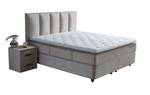 Boxspringbett BIRDYBEIGE mit 2 Kommoden Breite: 140 cm