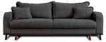 3-Sitzer Sofa ALBANE Dunkelgrau