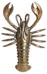 Ornament LOBSTER Bronze - Gold