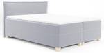 Boxspringbett Fren Silber - Breite: 143 cm