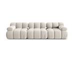 modulares Sofa BELLIS 3 Sitzplätze Hochglanz Beige