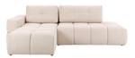 Canapé convertible TRIMALDI Beige - Textile - 182 x 93 x 273 cm