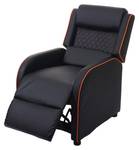 Relaxsessel J27 Schwarz - Orange