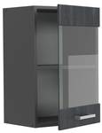 hängender Geschirrschrank R-Line 47494 Anthrazit - Schwarz