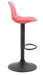 Tabouret de bar Kiel Rouge - Noir