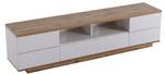 TV-Schrank M1802 Weiß - Holzwerkstoff - 46 x 38 x 180 cm